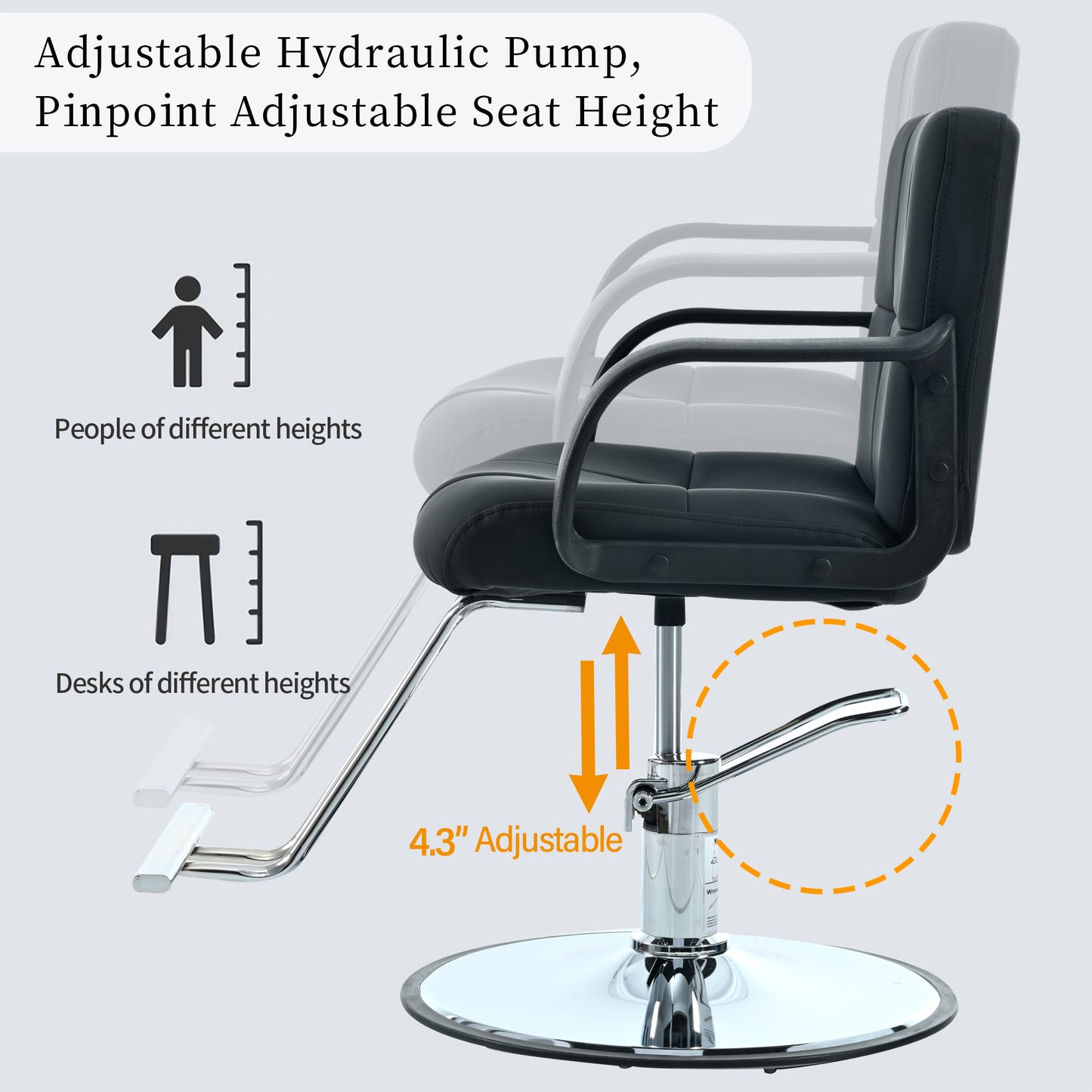 Stylish Hydraulic Barber Chair