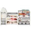 Colorful Kids' Toy & Book Storage Station