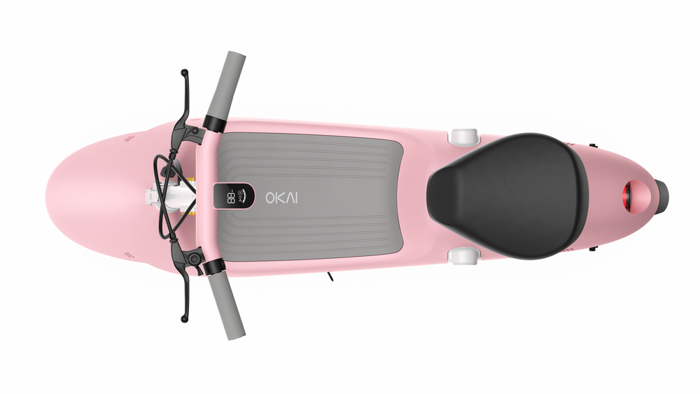 Pink Foldable Electric Scooter – Fun, Fast, and Ready to Ride!