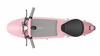 Pink Foldable Electric Scooter – Fun, Fast, and Ready to Ride!