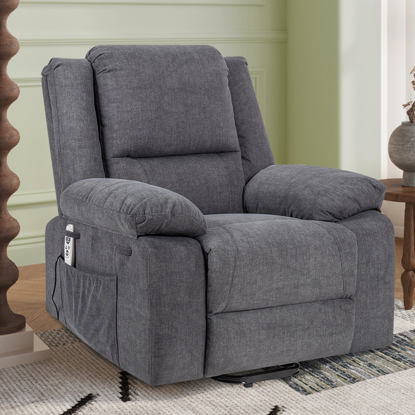 Cozy Comfort Recliner with Massage & Heat