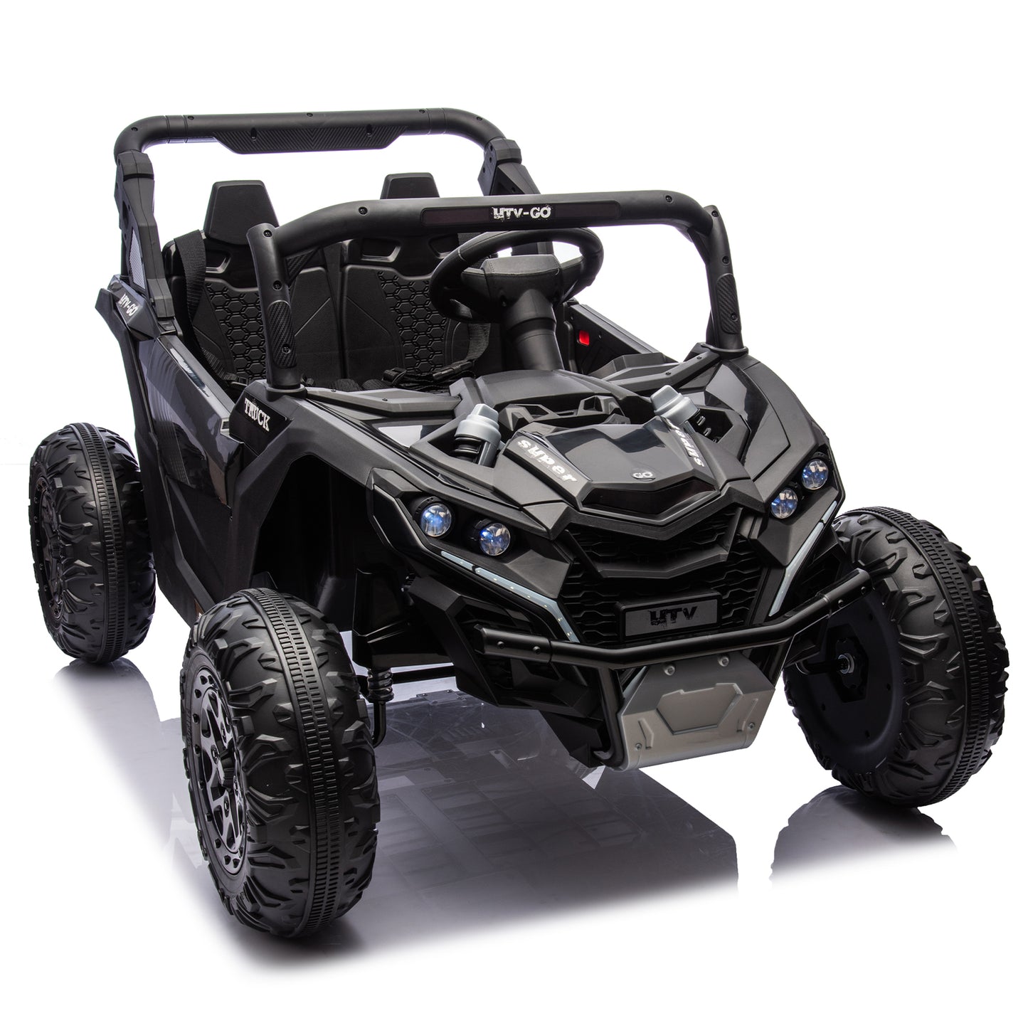 Adventure Buddy: Remote-Controlled Kids’ UTV with Fun Features!