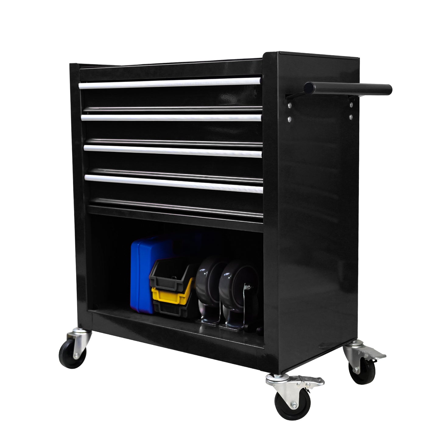 Rolling Tool Cart with Four Drawers