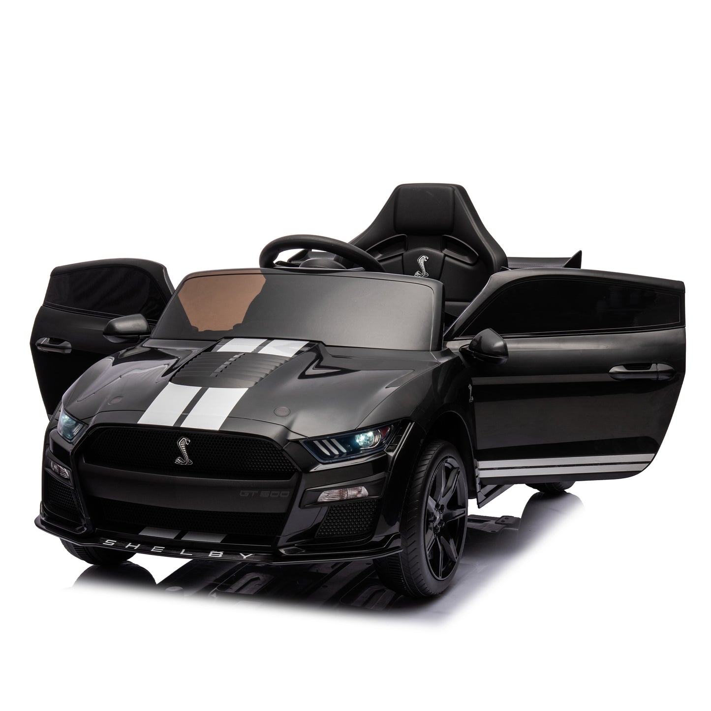 Shelby GT500 Ride-On Car with Remote Control and Music