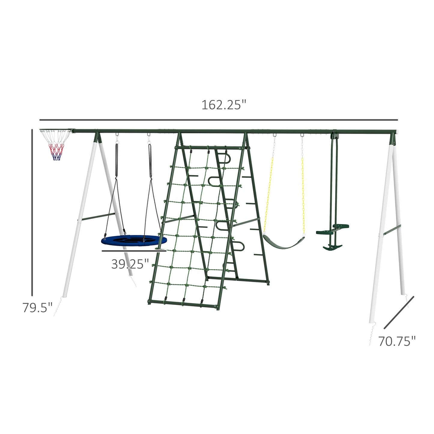 Backyard Adventure Swing Set