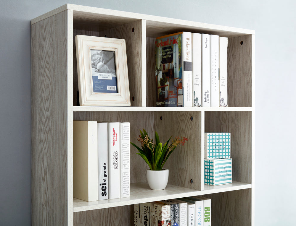 Chic White Door Bookcase