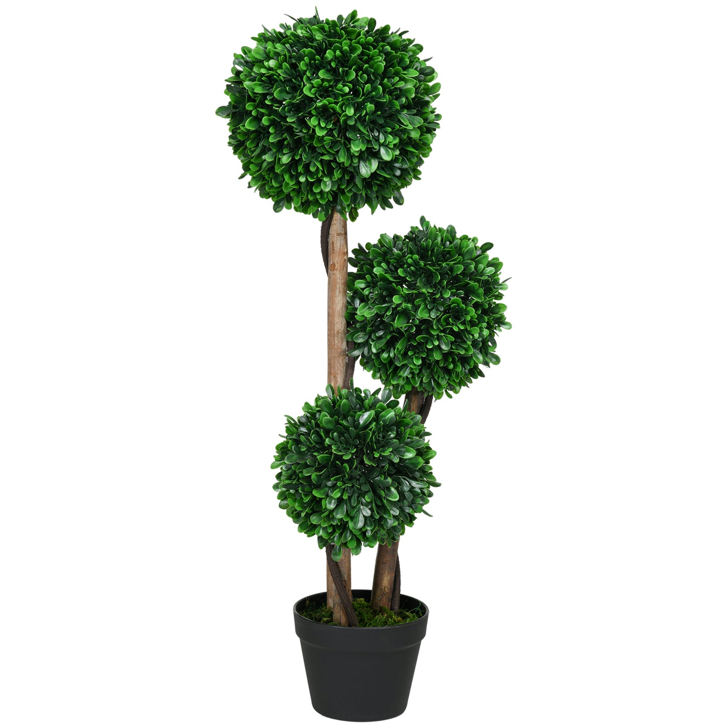 Charming Boxwood Topiary Tree - Perfect for Home & Office Décor