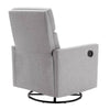 Cozy Gray Rocking Nursery Chair