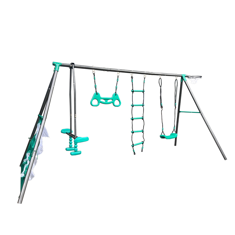 Adventure Swing Set: Safe Dual Seats for Endless Fun!