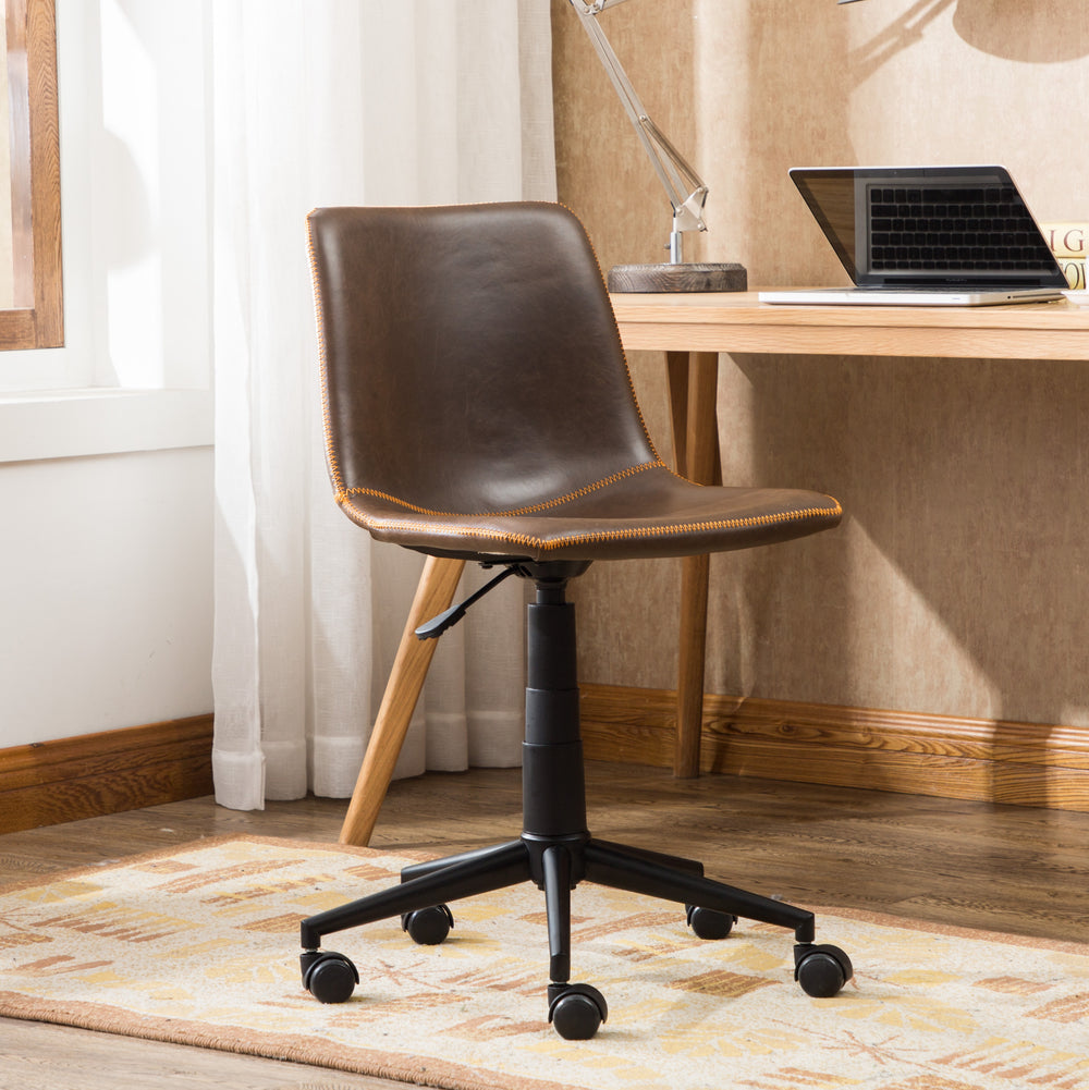 Swivel Luxe Vintage Office Chair