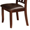 Stylish Espresso Side Chairs with Padded Comfort