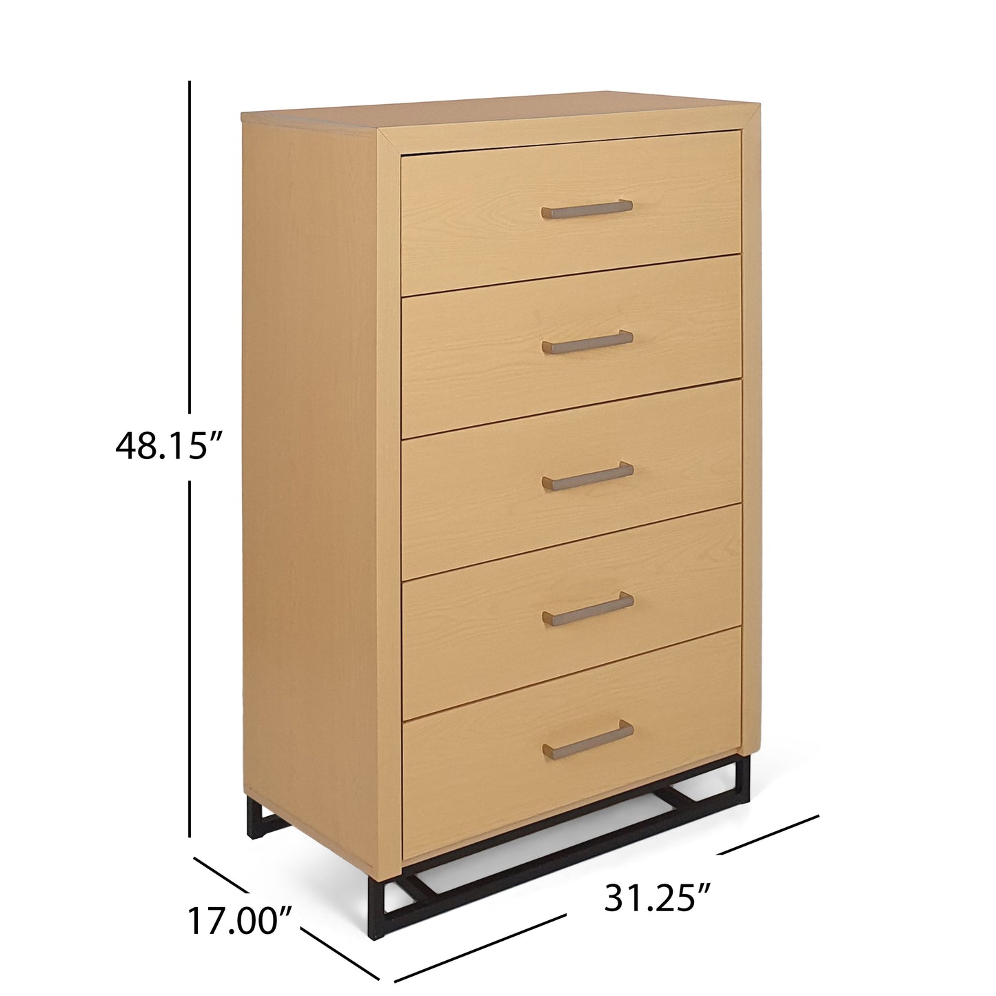 Stylish Five-Drawer Organizer