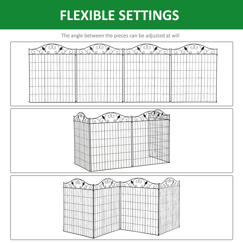 Charming Garden Border Fencing Set