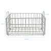 Smart Space Saver Basket - Light Gray