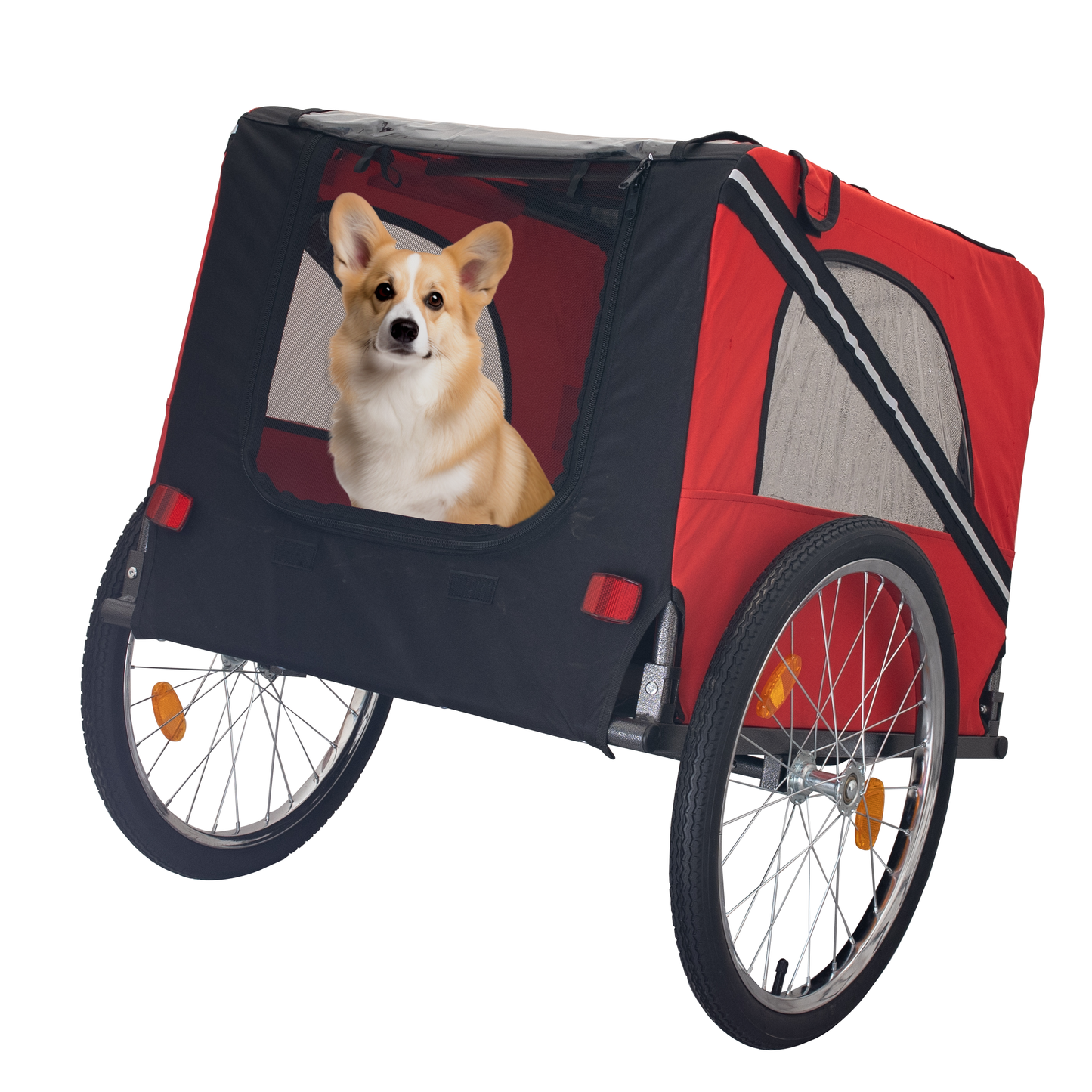 PawTrek Bike Trailer: Pet-Friendly Adventure Cart for Dogs