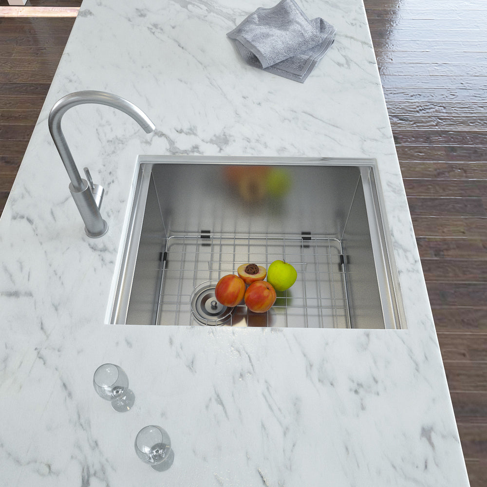 Sleek Undermount Stainless Steel Kitchen Sink