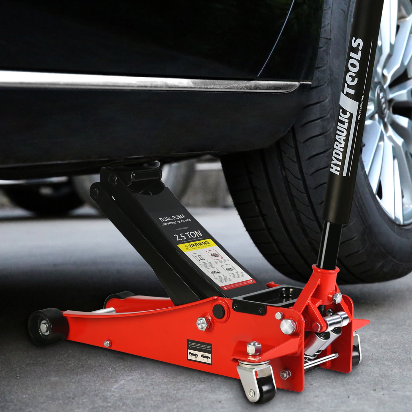 Speedy Lift Steel Racing Floor Jack