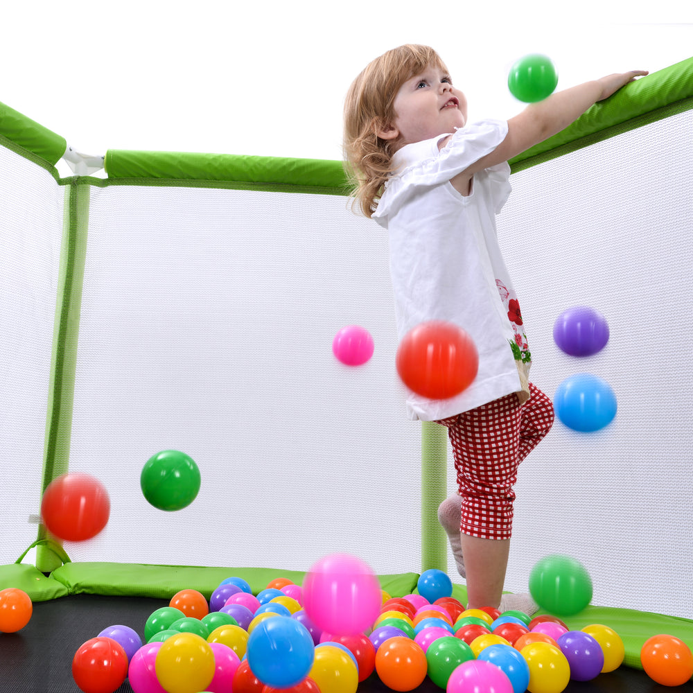 Bouncy Fun Trampoline for Kids - Safe Indoor/Outdoor Play!