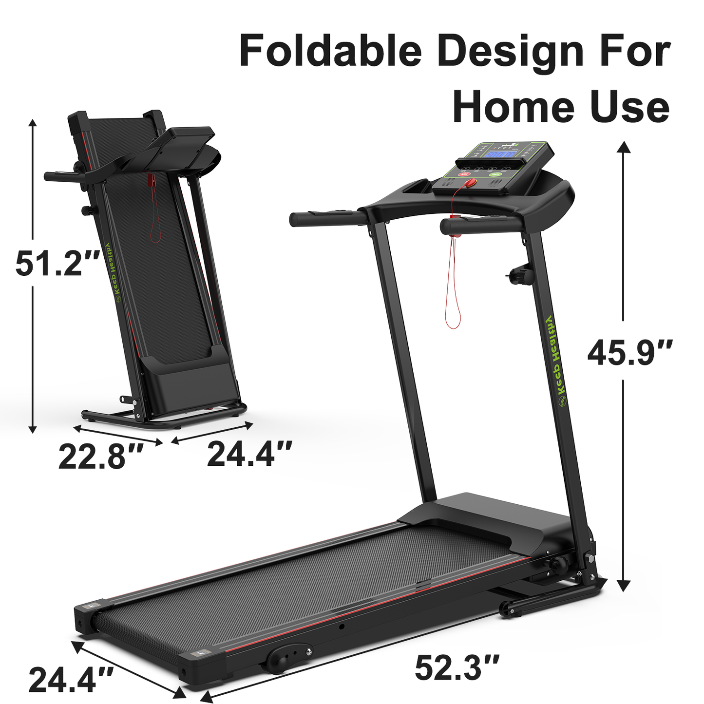 FitFold Treadmill: Your Ultimate Home Workout Companion!