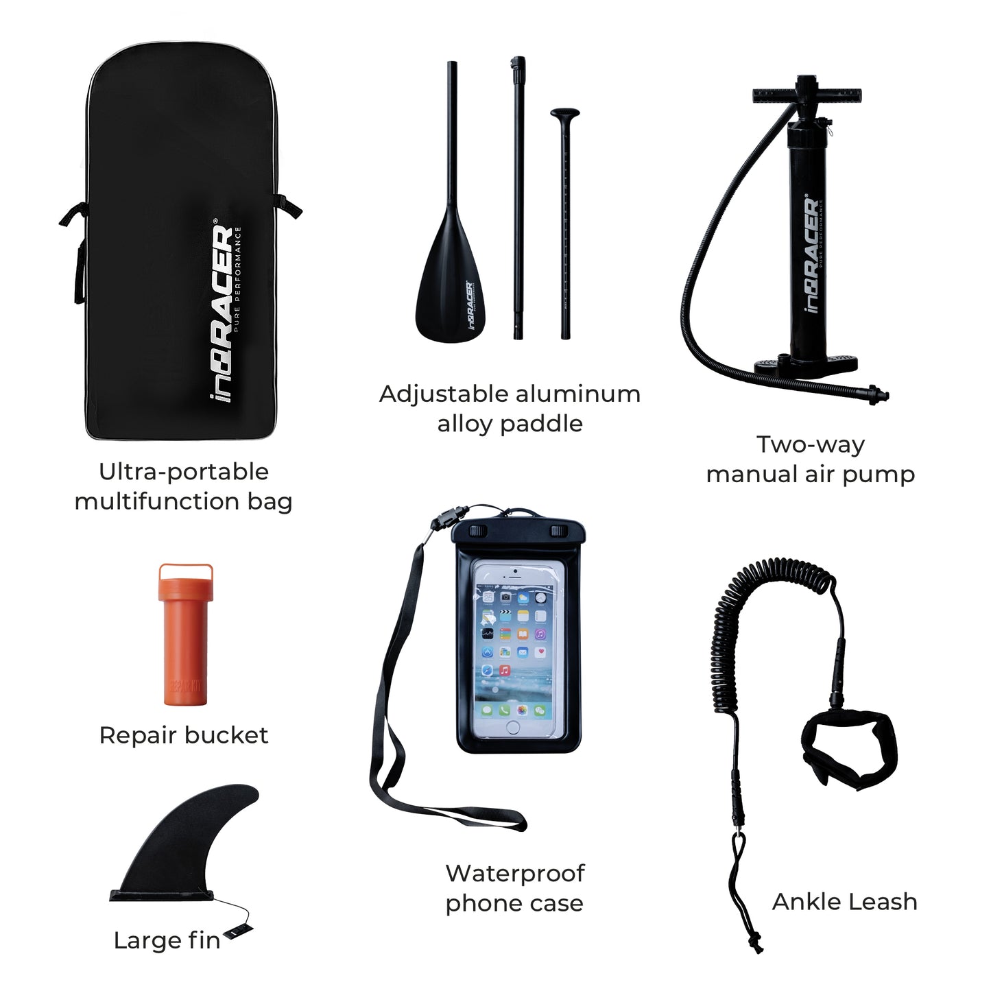 Ultimate Inflatable SUP with Free Extras & Backpack