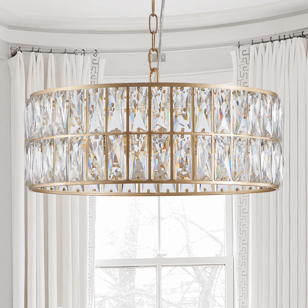 Glamour Glow Crystal Chandelier