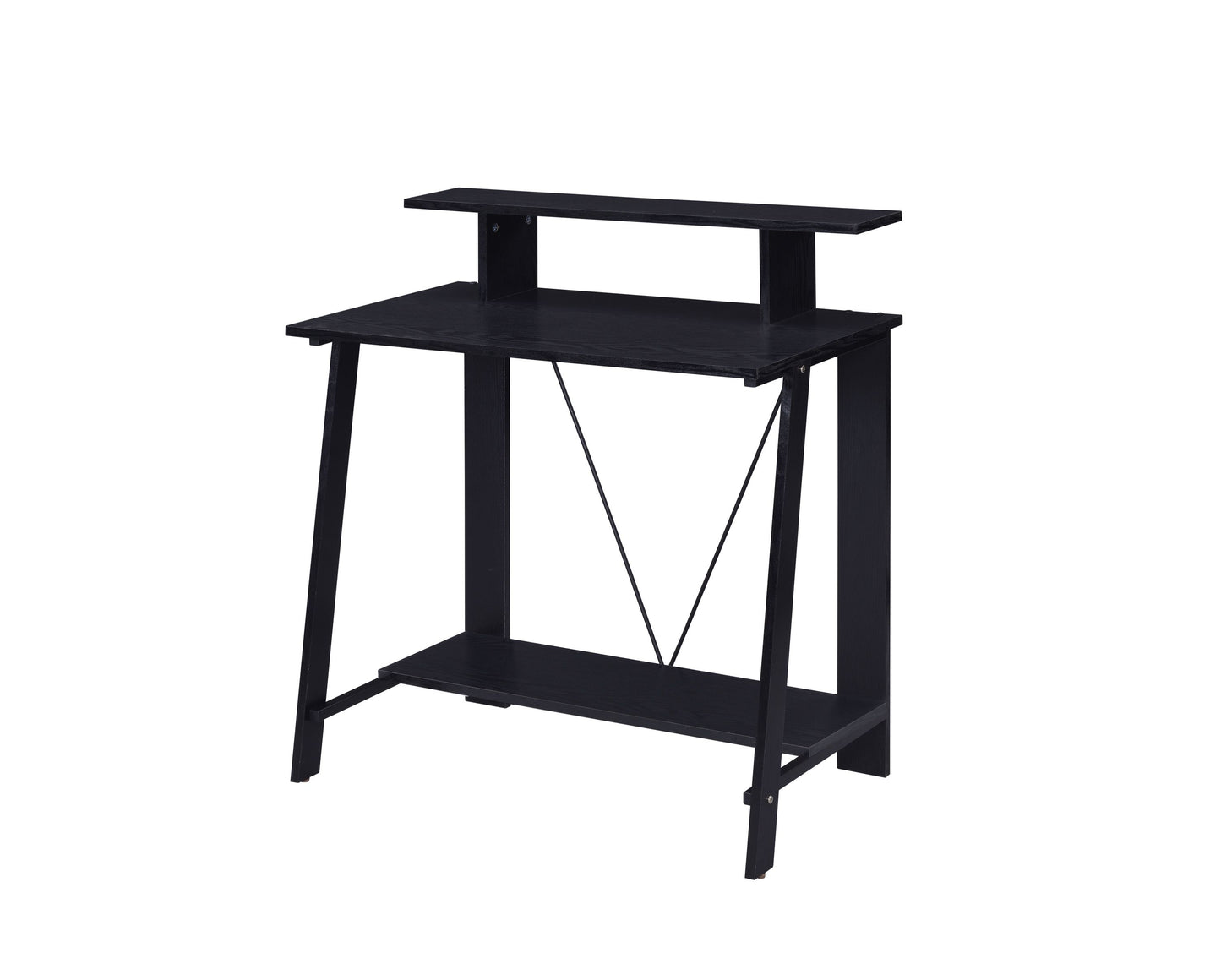 Sleek Black Nypho Writing Desk