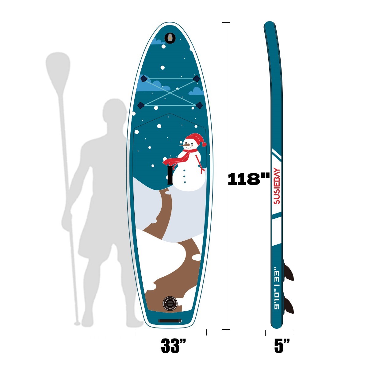 Airy SUP Adventure Board with Accessories