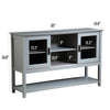 Chic Grey Buffet Sideboard