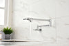 Wall-Mount Pot Filler Faucet