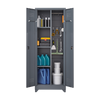 Lockable Metal Storage Solutions: Tall Tool Organizer for Home & Shop