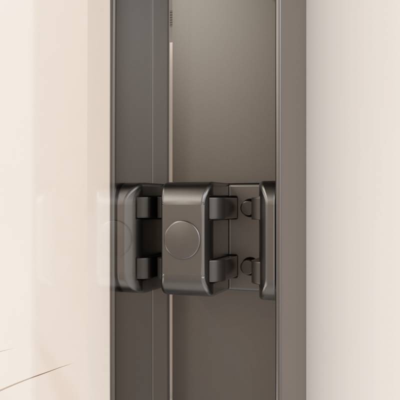 Sleek Matte Black Double Sliding Tub Door