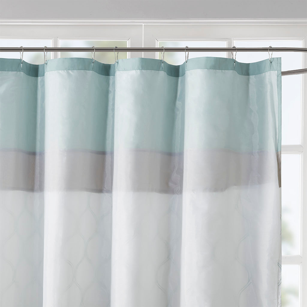 Artful Splash Shower Curtain