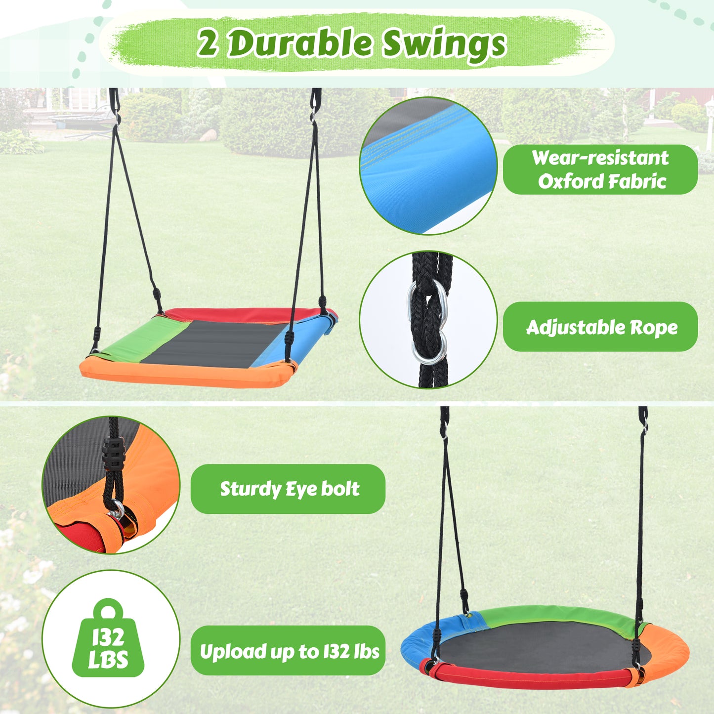 Ultimate Adventure Swing Set for Kids