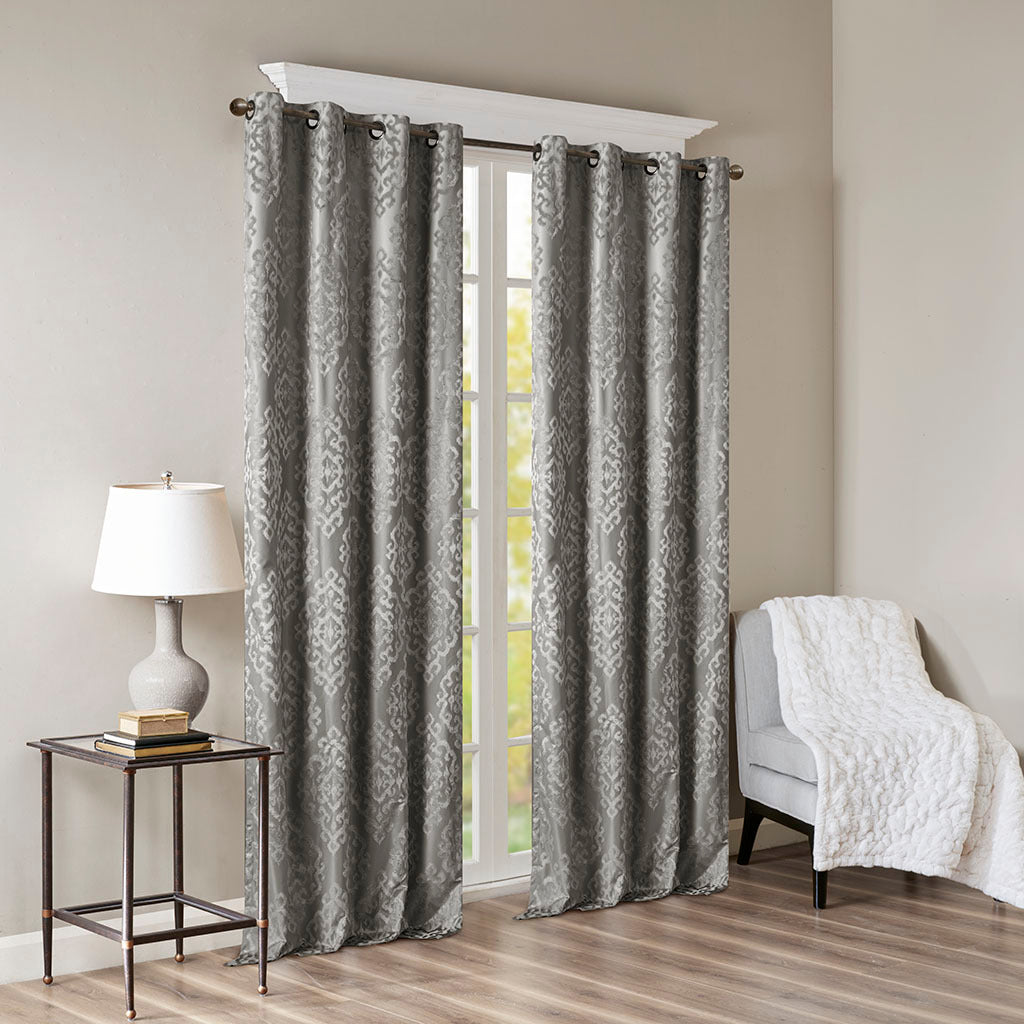 Ultimate Blackout Jacquard Curtain Panel