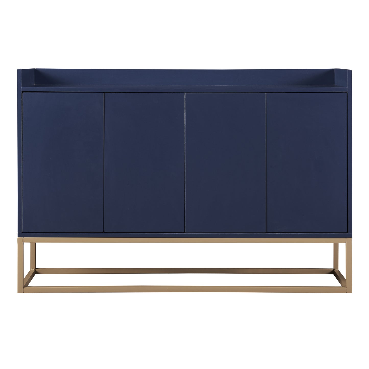 Navy Chic Storage Buffet: Elegant Organization for Your Home