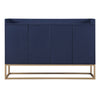 Navy Chic Storage Buffet: Elegant Organization for Your Home