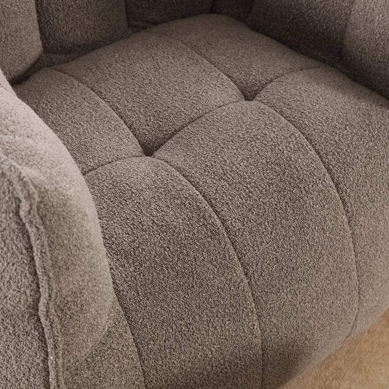 Cozy Foam Bean Bag Chair & Footstool