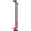 All-Purpose High Lift Jack - Heavy-Duty Red Utility Tool for Cars & Tractors