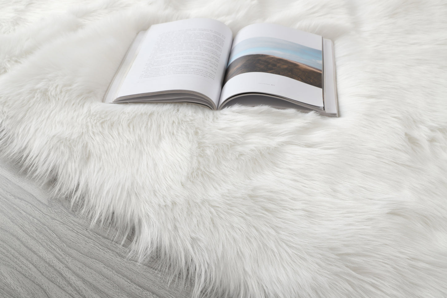 Snuggle Soft Faux Fur Area Rug