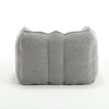 Cozy Square Bean Bag Lounge Chair with Footstool