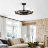 Farmhouse Elegance Ceiling Fan Chandelier