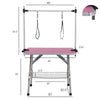 Pawfect Pink Grooming Table for Pets