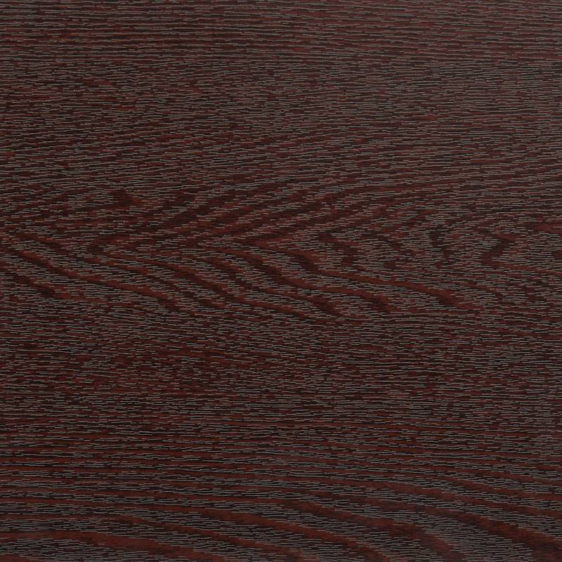 Cozy Cherry TV Stand with Faux Stone and Fireplace