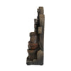Charming Antique Pump Water Fountain with LED Glow