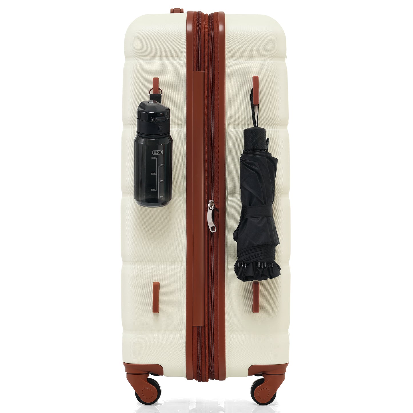 Travel Buddy Luggage Trio with USB Port & Cup Holder