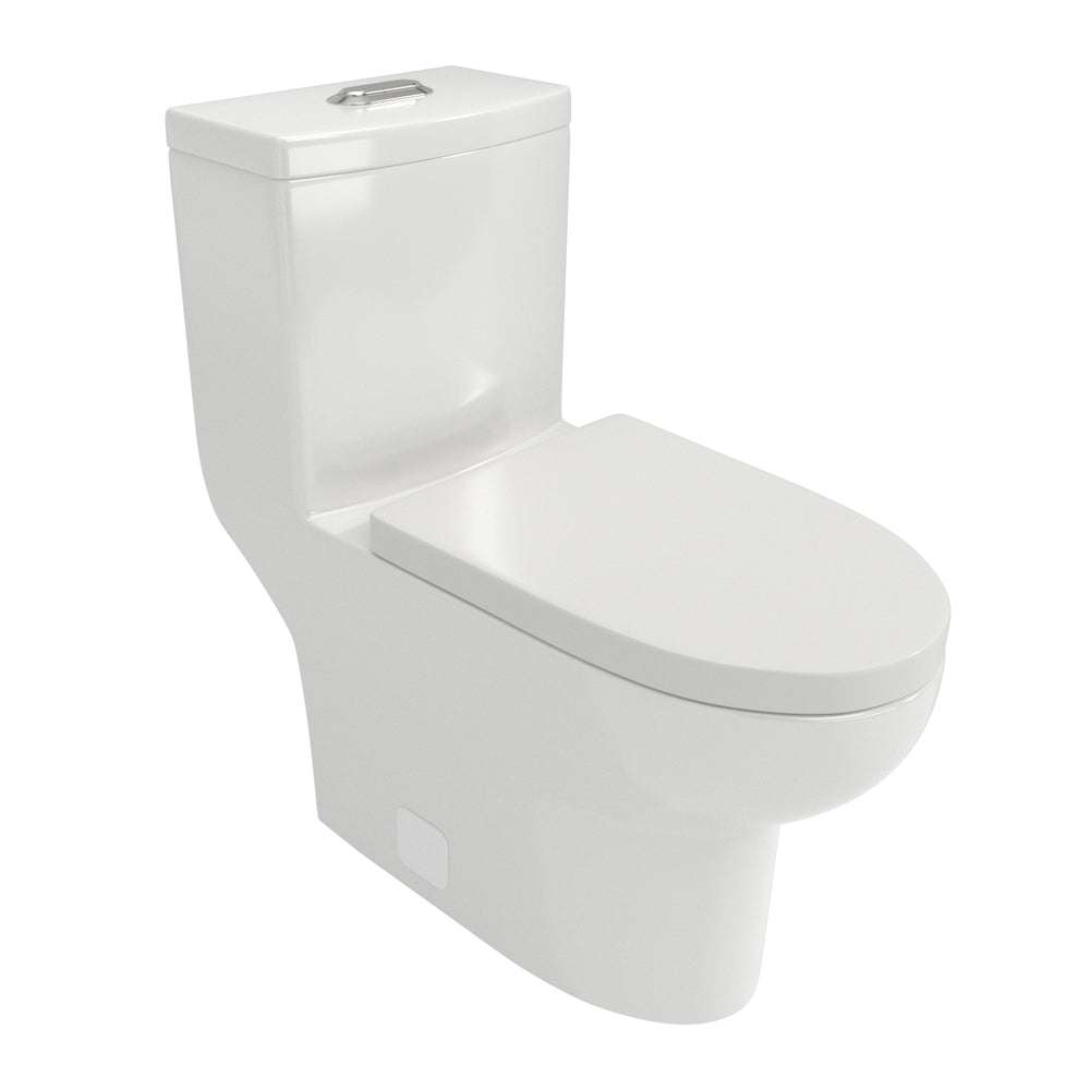 Sleek Soft-Close Dual Flush Toilet