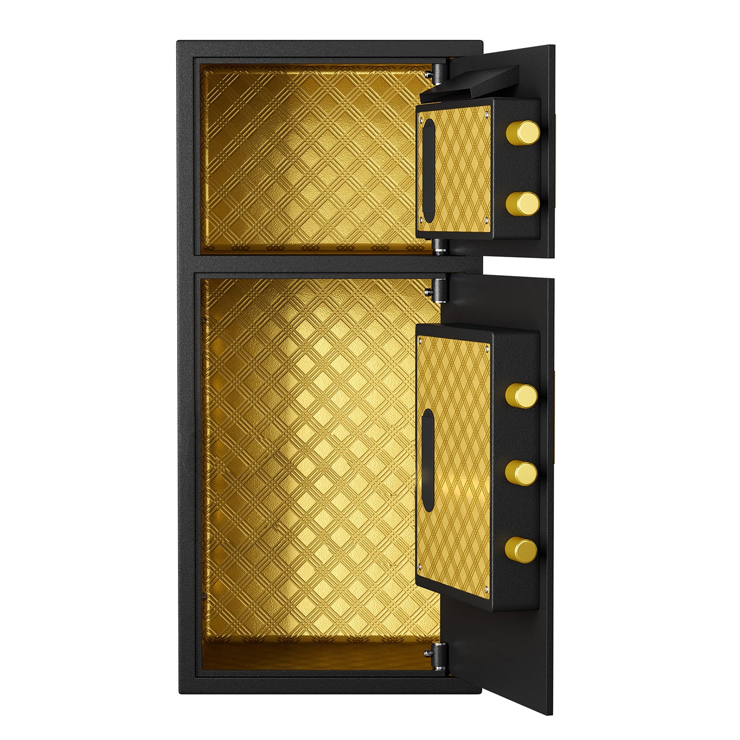 SecureGuard Dual Door Safe with Fire and Water Protection