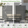 Chic Metal Privacy Screens for Stylish Outdoor Spaces