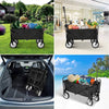 Ultimate Folding Hand Cart with Canopy – Ideal for Shopping, Picnics & Camping!