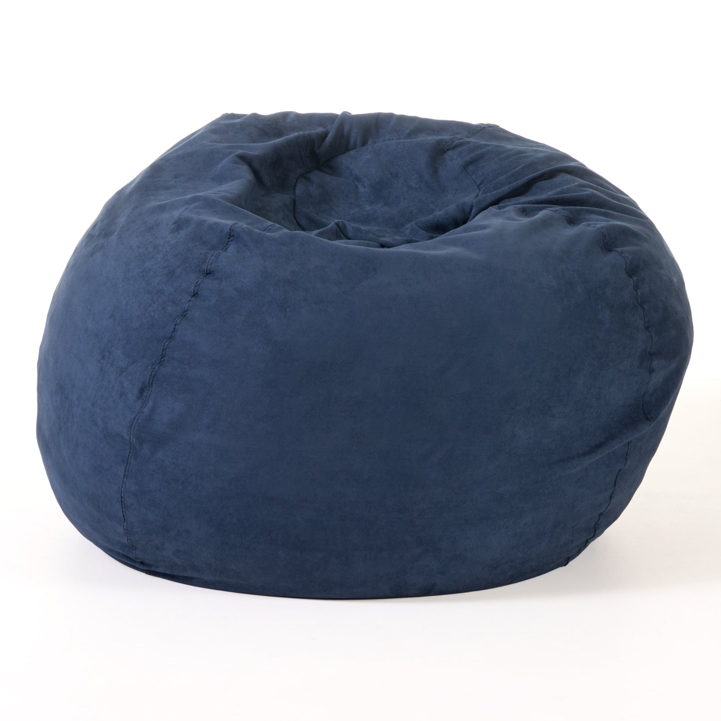 Cozy Midnight Blue Bean Bag Chair